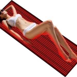 Red Light Therapy for Body - 63''×27.5'' Extra Large Infrared Red Light Therapy Mat, 1260pcs LEDs, 660 nm & 850 nm, Pain Relief, Body Relax, Energy Recovery, Joint Repair, Improved Sleep